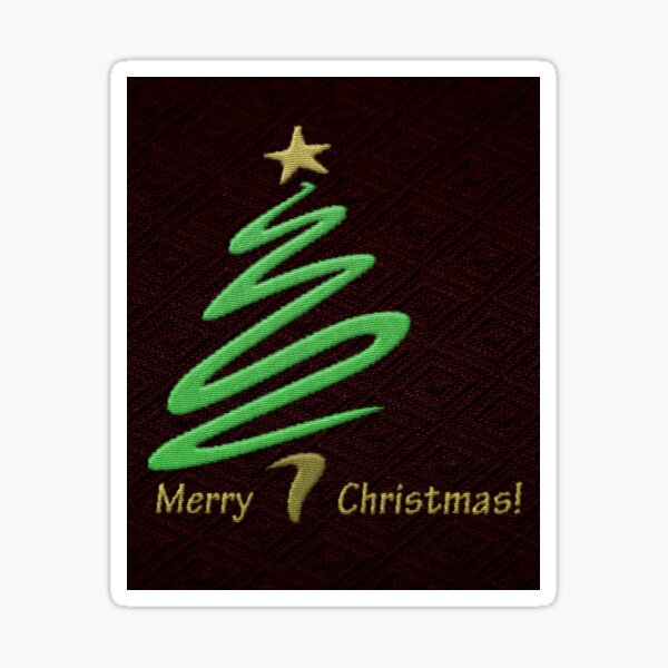 Seasonal Greeting by © Patjila Sticker