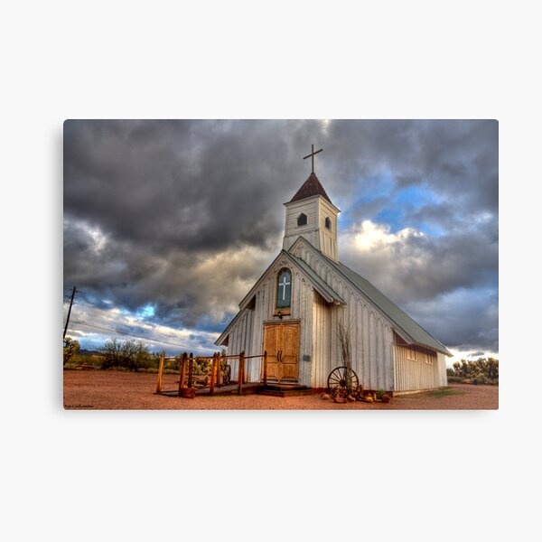 In the Light Metal Print