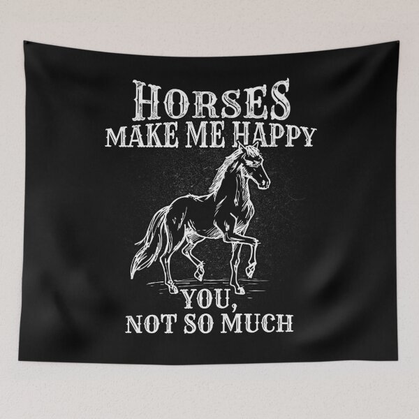 Item preview, Horses make me happy designed and sold by Ventein.