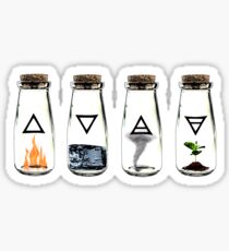 The 4 Elements Sticker