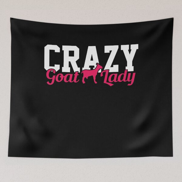 Item preview, Goat lady crazy designed and sold by 4tomic.