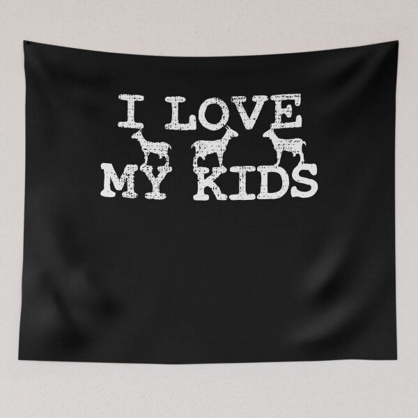 Item preview, Goats kids love designed and sold by 4tomic.