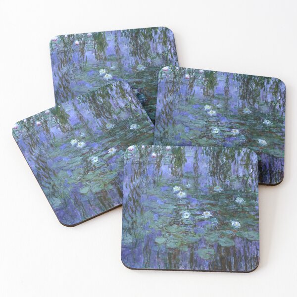 Item preview, Blue Water Lilies, Claude Monet designed and sold by fourretout.