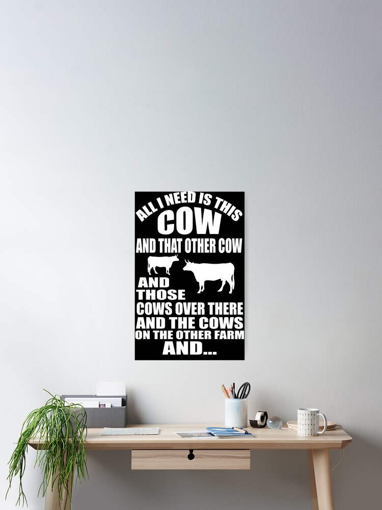 All I Need Is This Cow T Shirt Funny Cow Farm Farmer Gifts All I Need Is This Cow T Shirt Funny Cow Farm Farmer Gifts