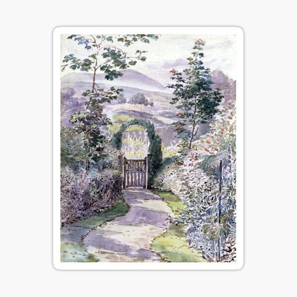 Item preview, At Evening's Close, the Garden - Beatrix Potter designed and sold by forgottenbeauty.