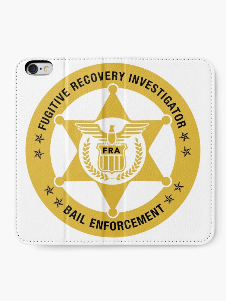 Bail Enforcement Fugitive Recovery Special Agent Reflective Decal Sticker Police