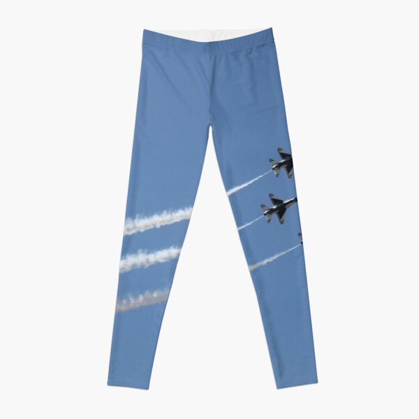 #Air #show #AirShow #airplane #military #fighter #speed #flying #aerobatics #airforce #sky #maneuver #wing #horizontal #blue #colorimage #airvehicle #aerospaceindustry #accuracy #efficiency #pattern Leggings