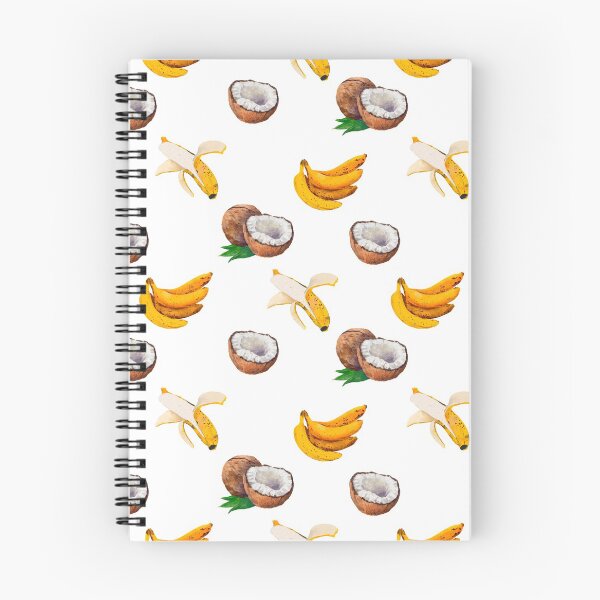 Item preview, Banana-coconut pattern. designed and sold by zatmeniee.