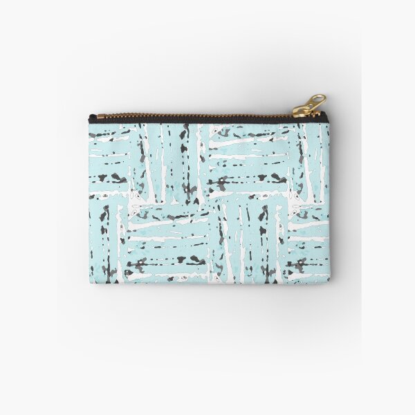 Item preview, Teal Abstract Spatter Tile designed and sold by ZENDYtechSTYLE.