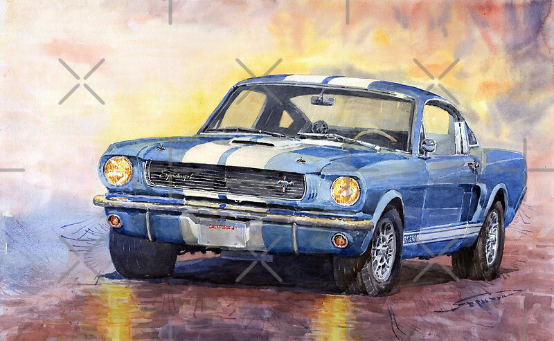 1966 Ford mustang posters #5