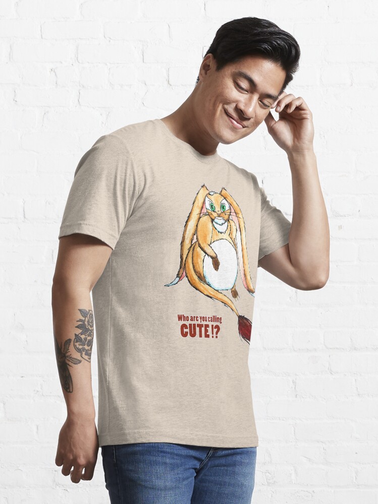 Thumbnail 3 of 7, Essential T-Shirt, Who are you calling CUTE !? designed and sold by studinano.