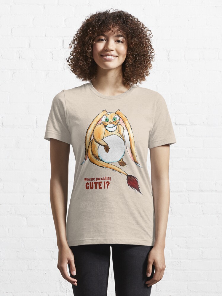 Thumbnail 6 of 7, Essential T-Shirt, Who are you calling CUTE !? designed and sold by studinano.