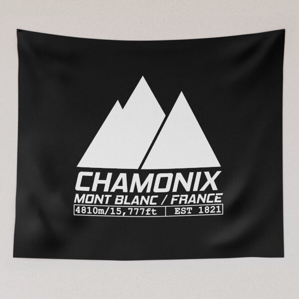 Item preview, Chamonix France Ski Resort Mont Blanc Skiing  designed and sold by chriswilson111.