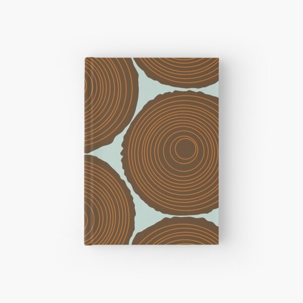 Whimsical Wood Stack Hardcover Journal
