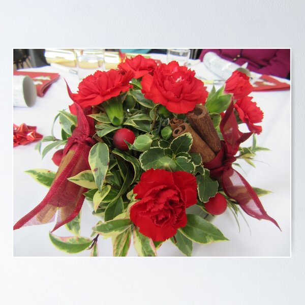 Item preview, Festive Table Flowers designed and sold by lezvee.