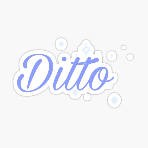 Ditto Word Dictionary Ditto Concept Stock Photo 1078318919