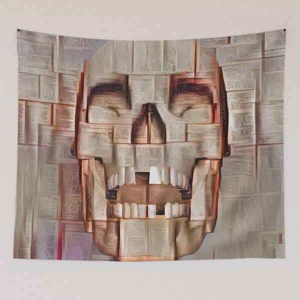 Item preview, Paper Skull designed and sold by rolffimages.