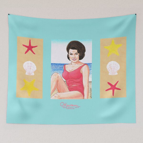 Item preview, The Beach Blanket Queen by Kevenn T. Smith designed and sold by KevennTSmith.