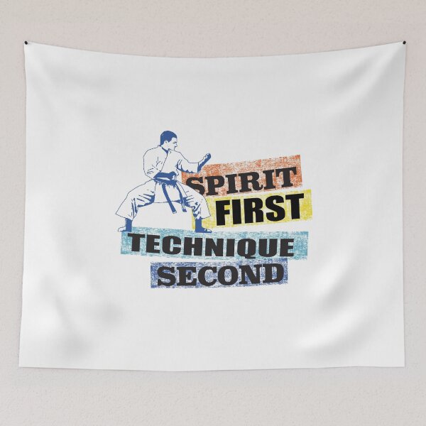 Item preview, Karate spirit technique fight gift T-Shirt man designed and sold by Adriancryp.