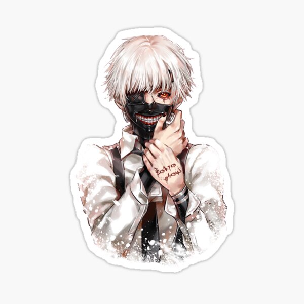 tokyo ghoul sticker for sale by barefootoctopus redbubble