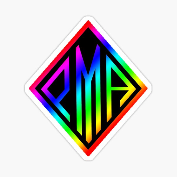 PMA Sticker - Rainbow Sticker