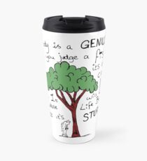"Einstein's Fish" Travel Mug