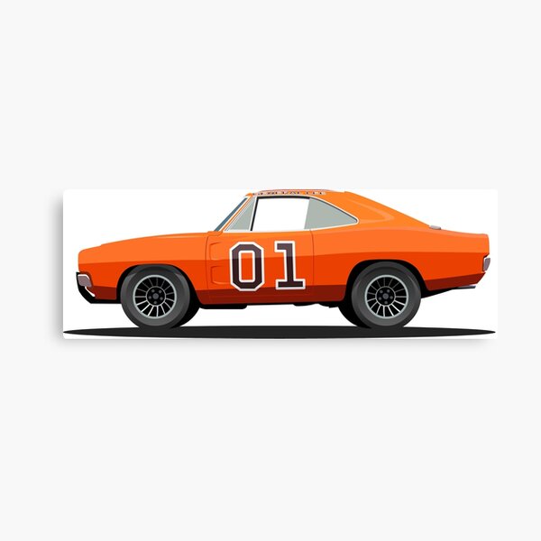 Les Ducs d'Hazzard Impression sur toile