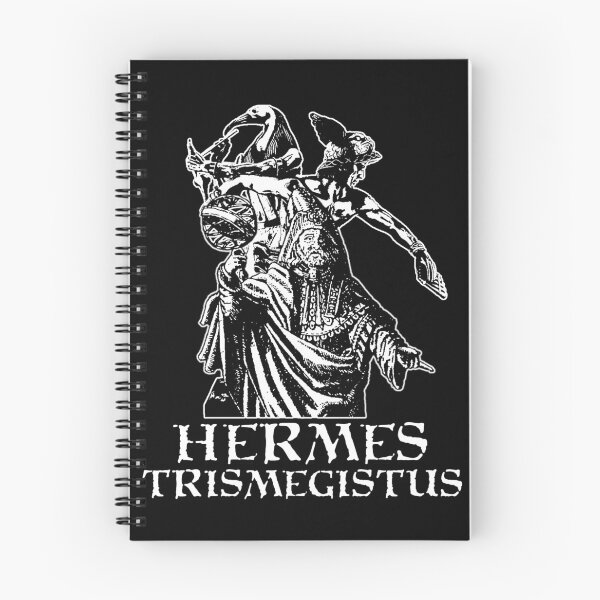 Item preview, Hermes Trismegistus - Thoth and Hermes Hermeticism Design designed and sold by Occult Designs.