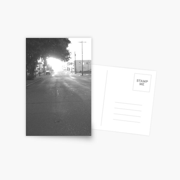Sunrise Downtown-Early Morning, South Porcupine Postcard