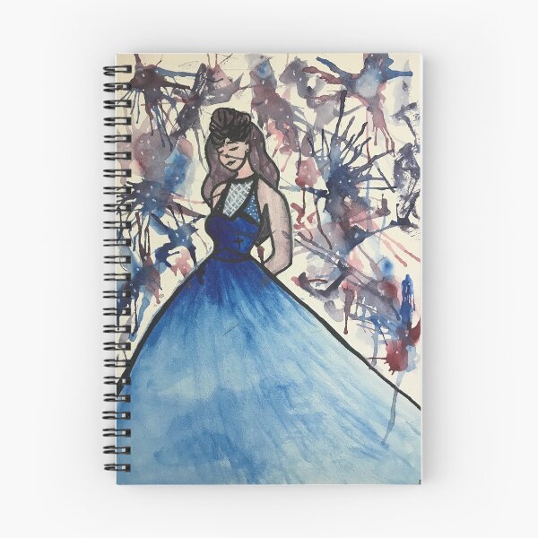Item preview, Splatterpaint girl original art designed and sold by DuhItzCourt.