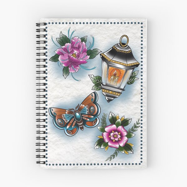 Item preview, Neo-trad flash print designed and sold by Shalealexandra.