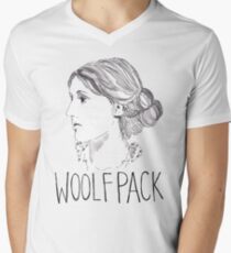 Virginia Woolfpack Men's V-Neck T-Shirt