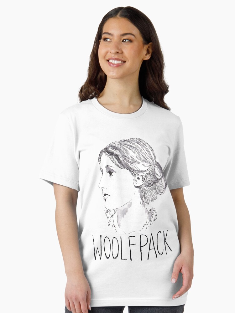 Thumbnail 2 of 7, Essential T-Shirt, Virginia Woolfpack designed and sold by Moonlightoak.