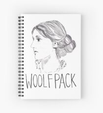 Virginia Woolfpack Spiral Notebook