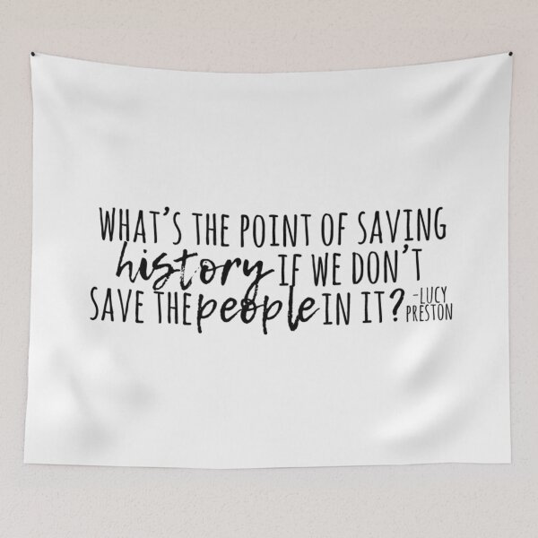 Item preview, What's the point of saving history...? designed and sold by stuffsaralikes.