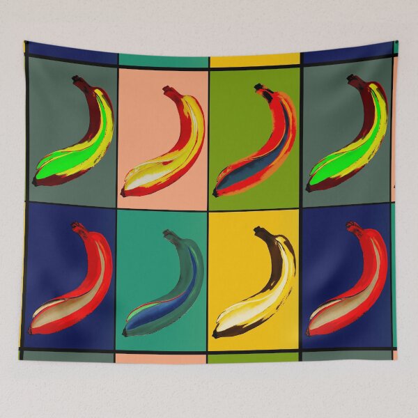 Item preview, Banana - Popart - Banana designed and sold by Kentala.