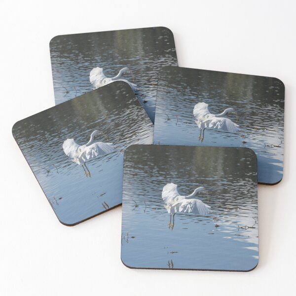 Item preview, Majestic Looking Snowy Egret designed and sold by Zina Stromberg.