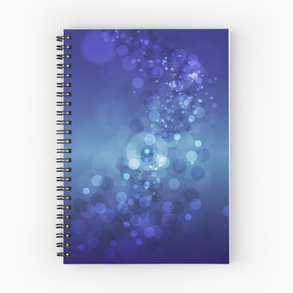Item preview, Deep Blue Ombre Bokeh designed and sold by Star Stream Design.