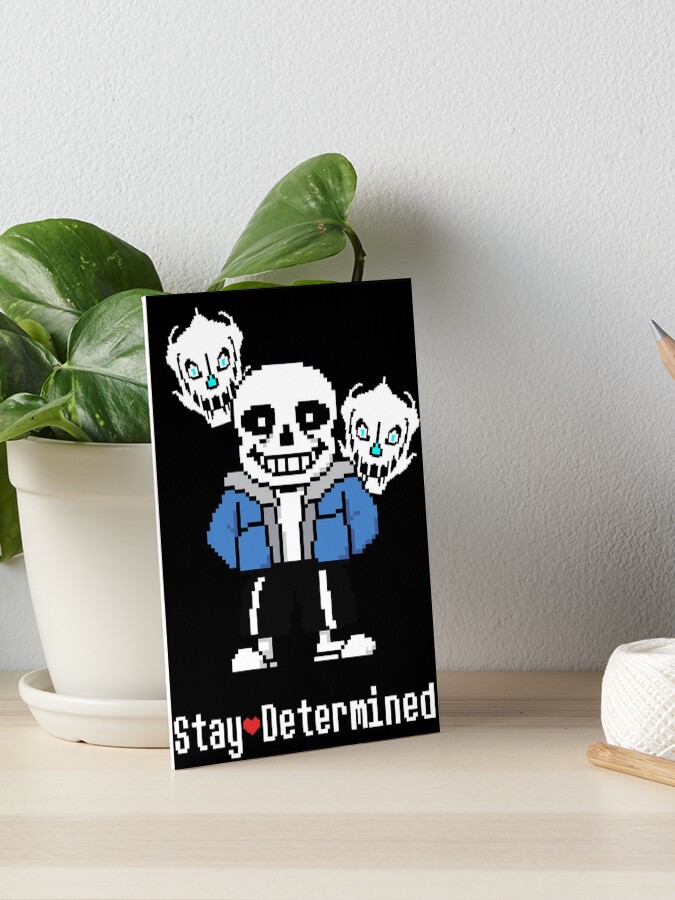 Sans Undertale Art Board Prints for Sale