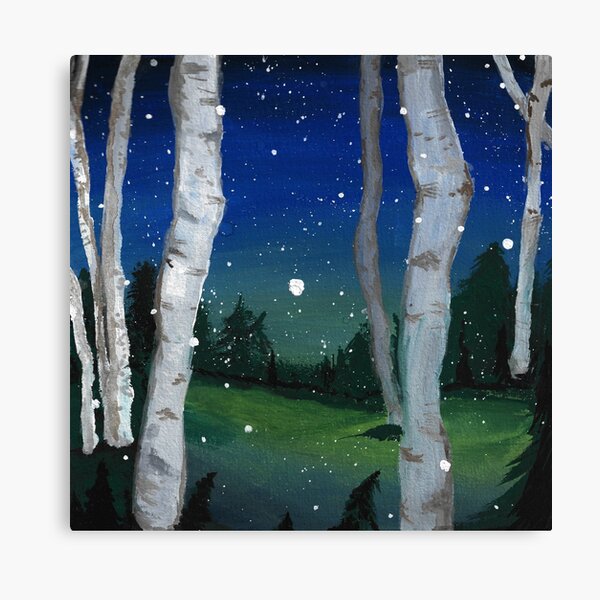 Item preview, Snowy Night Forest designed and sold by Cole Martin.