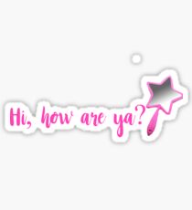 Hi, how are ya? Jeffree Star Sticker