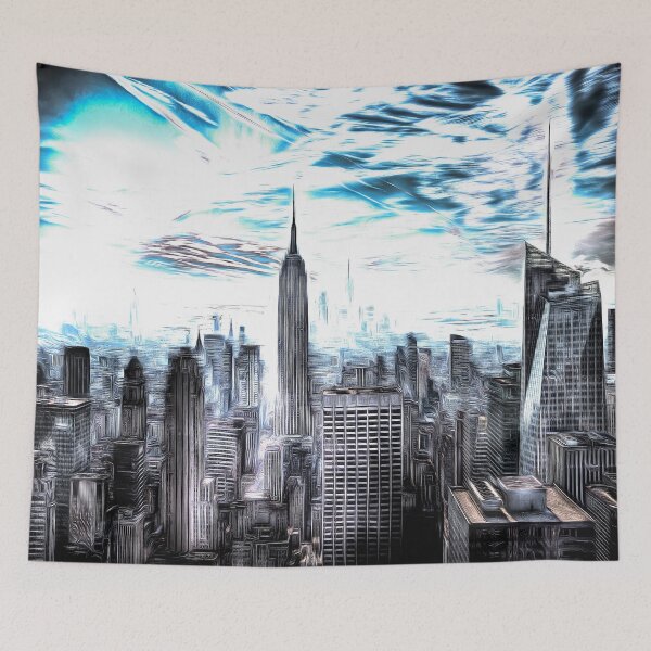 Item preview, New York Skyline Art designed and sold by bejacs.