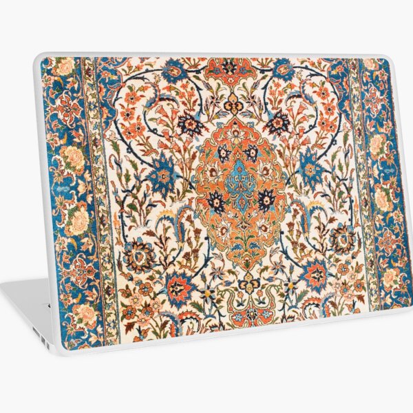 Item preview, Isfahan Antique Central Persian Carpet Print designed and sold by Vicky Brago-Mitchell®.
