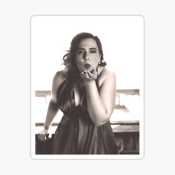 Blow You a Kiss Sticker