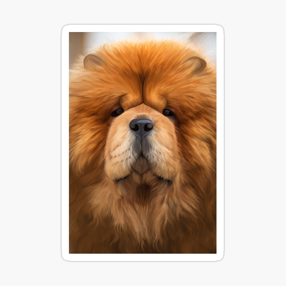 Bolsa De Tela Dibujo Perro Chow Chow De Bonidog Redbubble