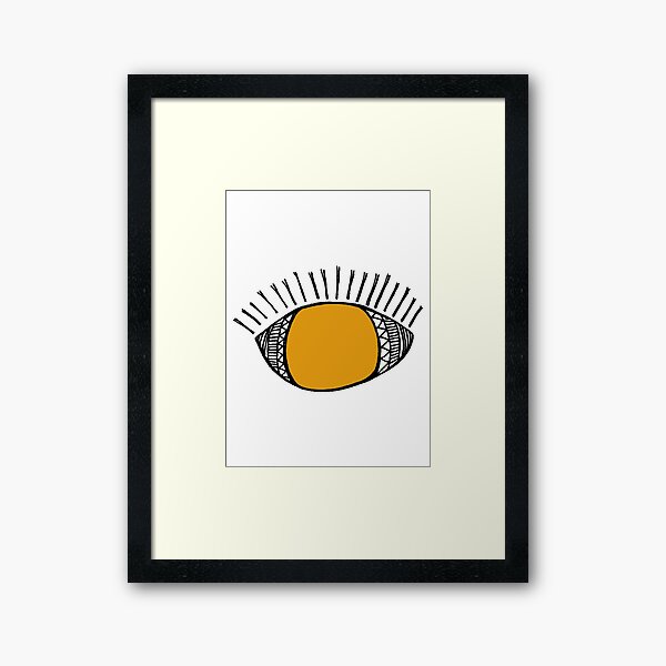 Stay Focused Framed Art Print