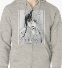 Citrus - Yuzu and Mei Zipped Hoodie