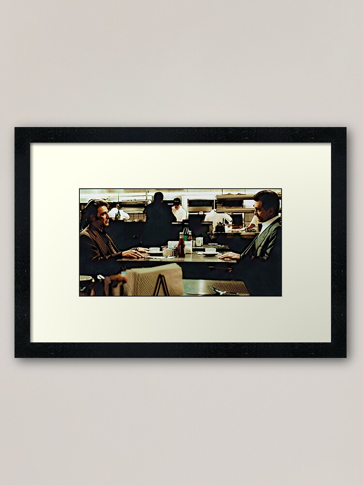 Heat The Diner Framed Art Print By Quietman297 Redbubble