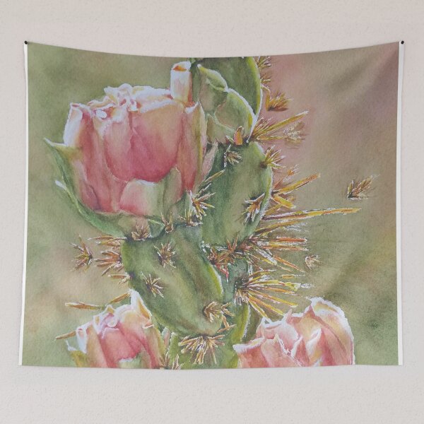 Item preview, Stunning Desert Cactus Flowers designed and sold by Sue Chorney.