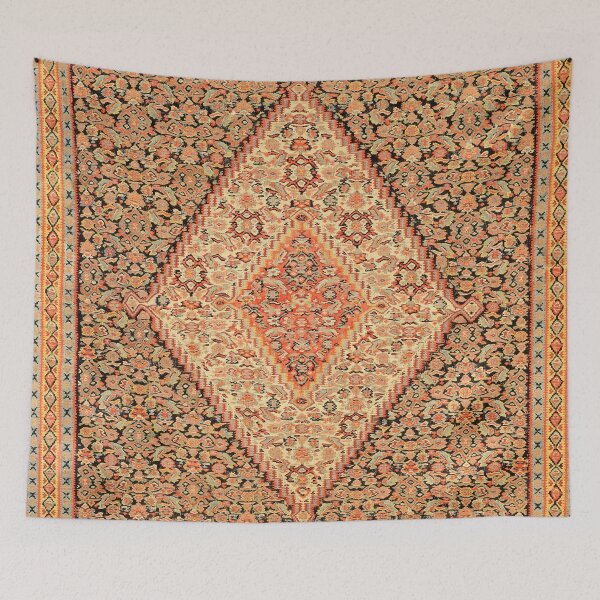 Artikelvorschau, Senneh Antique Kurdistan North West Persian Kilim entworfen und verkauft von Vicky Brago-Mitchell®.